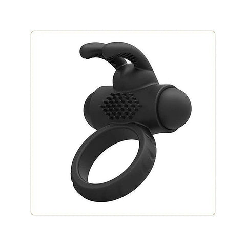 Silicone Rabbit Sex Ring - Ball and Cock Toys