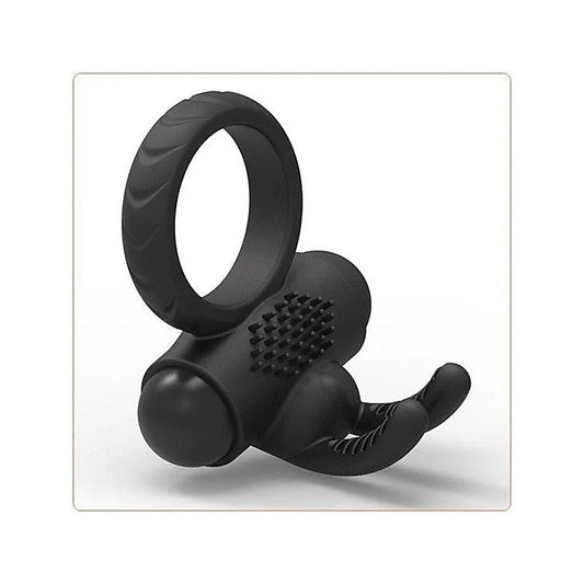 Silicone Rabbit Sex Ring - Ball and Cock Toys