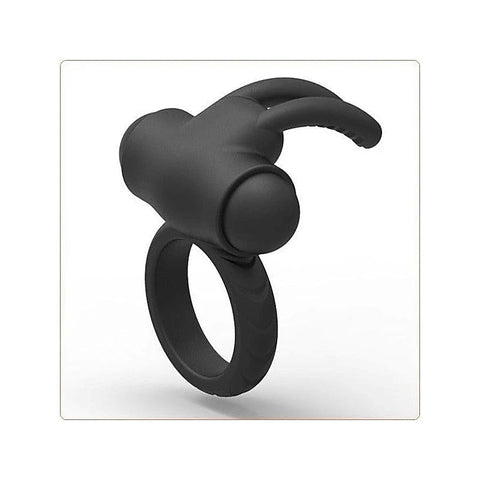 Silicone Rabbit Sex Ring - Ball and Cock Toys