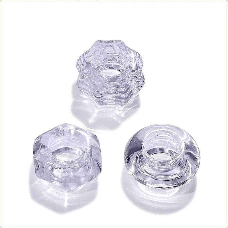 Crystal Cock Ring Set by BDStyle - Ball and Cock Toys