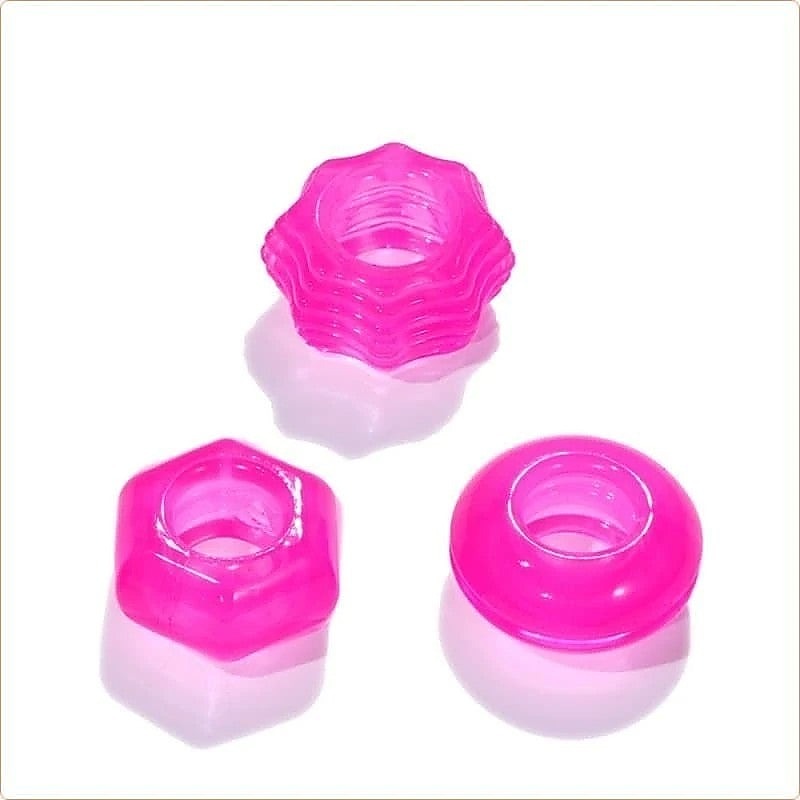Crystal Cock Ring Set by BDStyle - Ball and Cock Toys