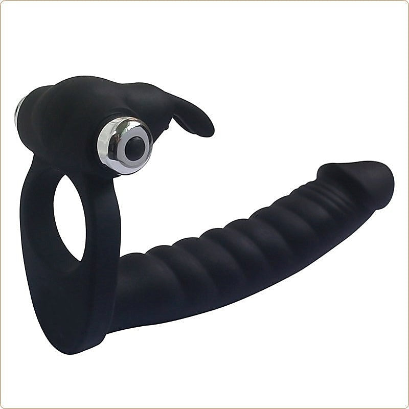 Trinity Fun Lover's Beads Vibrating Cock Ring - Ball and Cock Toys