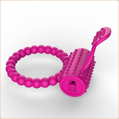 Tongue Silicone Cock Ring - Ball and Cock Toys