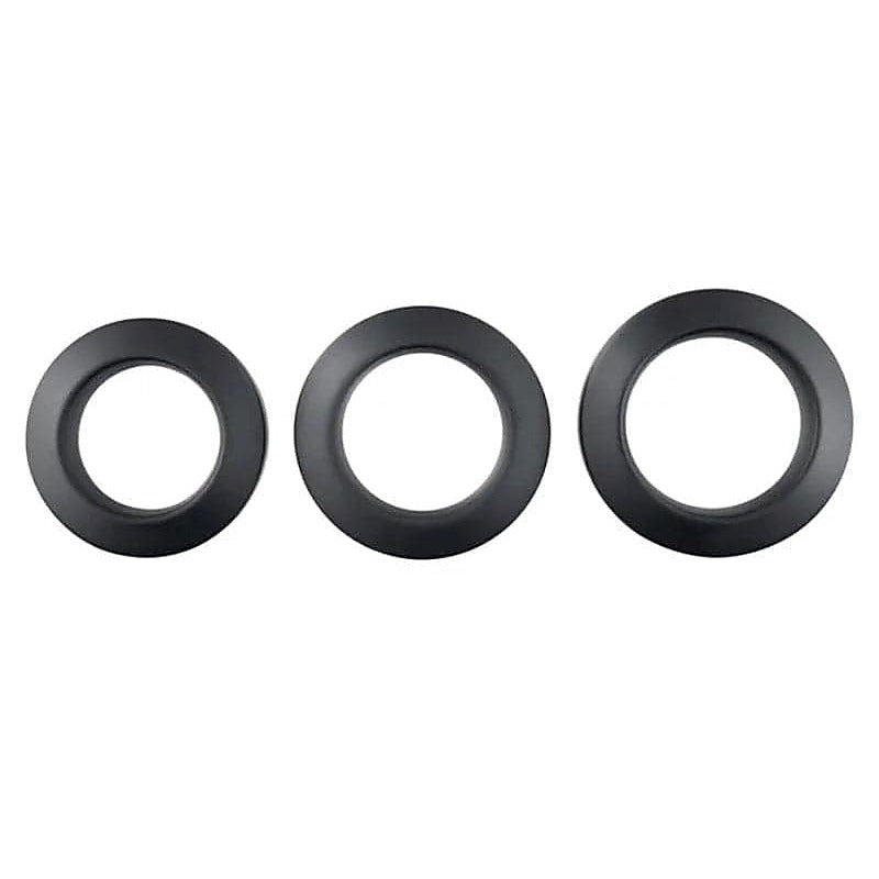 Adams 3-Pice Penis Ring Set - Ball and Cock Toys