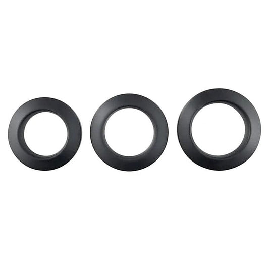Adams 3-Pice Penis Ring Set - Ball and Cock Toys