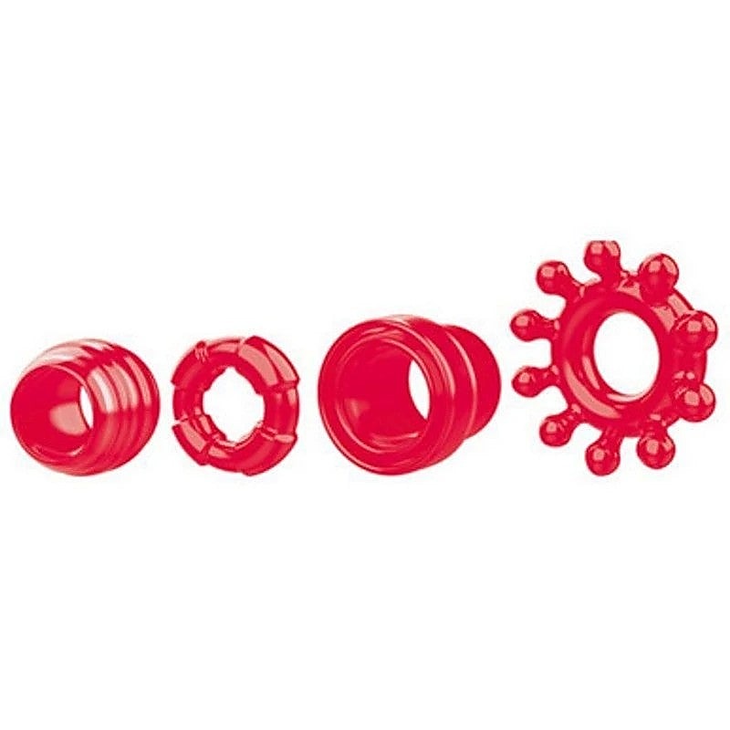 Ring The Alarm Cock Rings Set by Evolved - Cock Ring Sets
