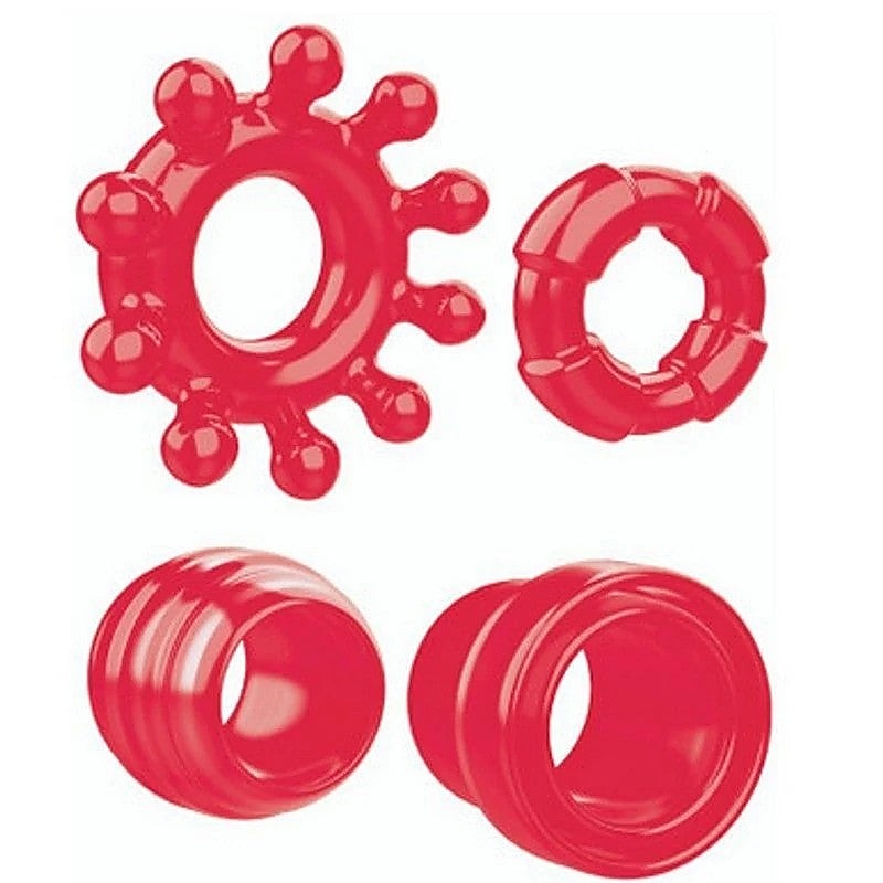 Ring The Alarm Cock Rings Set by Evolved - Cock Ring Sets
