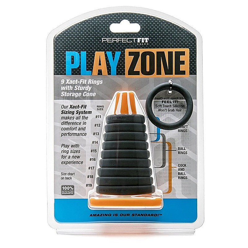 Play Zone Set by Perfect Fit - Cock Rings