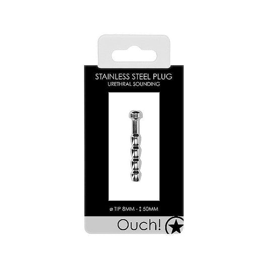 Precision-Crafted Urethral Delight - Shots Toys Stainless Steel Plug