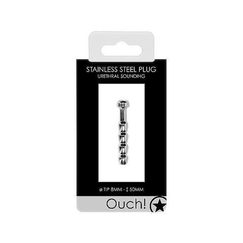 Precision-Crafted Urethral Delight - Shots Toys Stainless Steel Plug