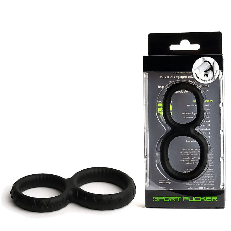 Enigma Silicone Cock Ring by Sport Fucker - Stretchy Cock Rings