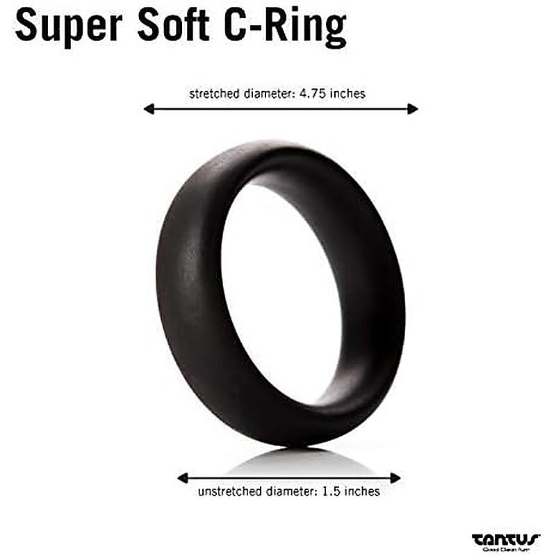 Premium SuperSoft Stretchy Cock Ring by Tantus - Stretchy Cock Rings