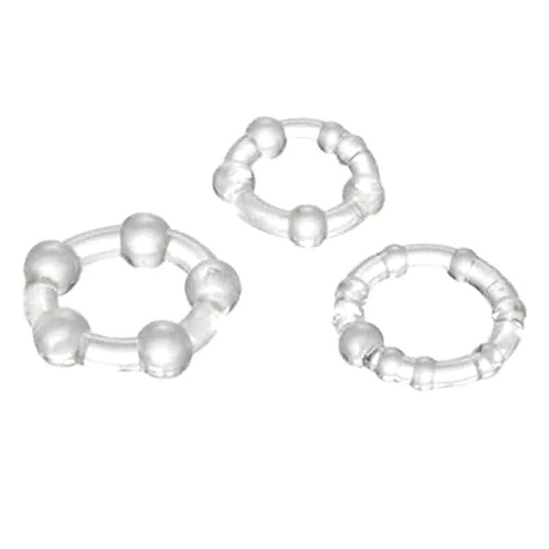 Customizable Pleasure Cock Rings by Adam & Eve - Stretchy Cock Rings