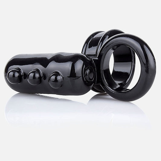Dangle Stretchy C-Ring by Screaming O - Vibrating Cock Rings