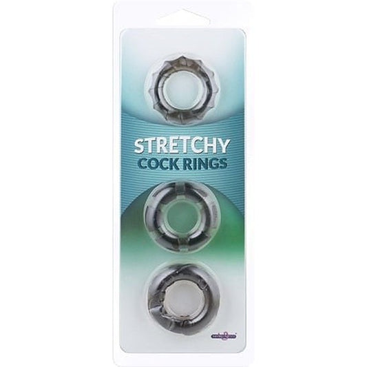 Seven Creations Stretchy Cock Rings 3PK - Cock Rings