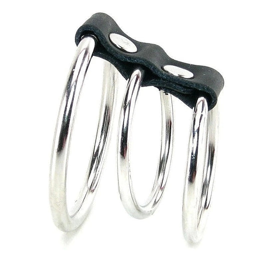 Sex & Mischief 3 Ring Cock Cage - Male Chastity