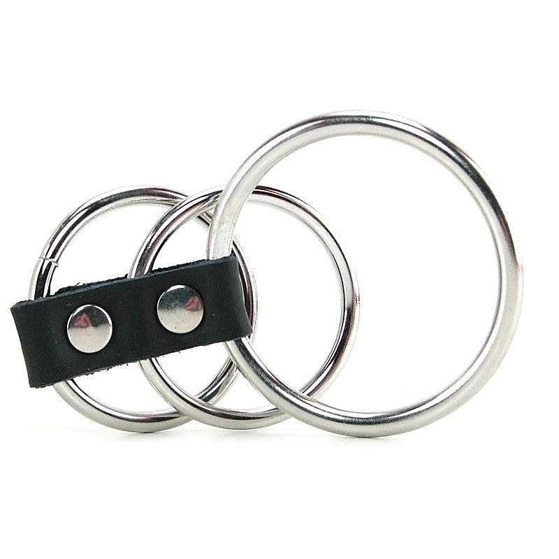 Professional 3 Ring Cock Cage by Sportsheets - Male Chastity