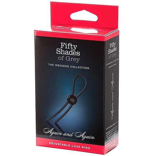 Fifty Shades of Grey Again and Again Adjustable Love Ring