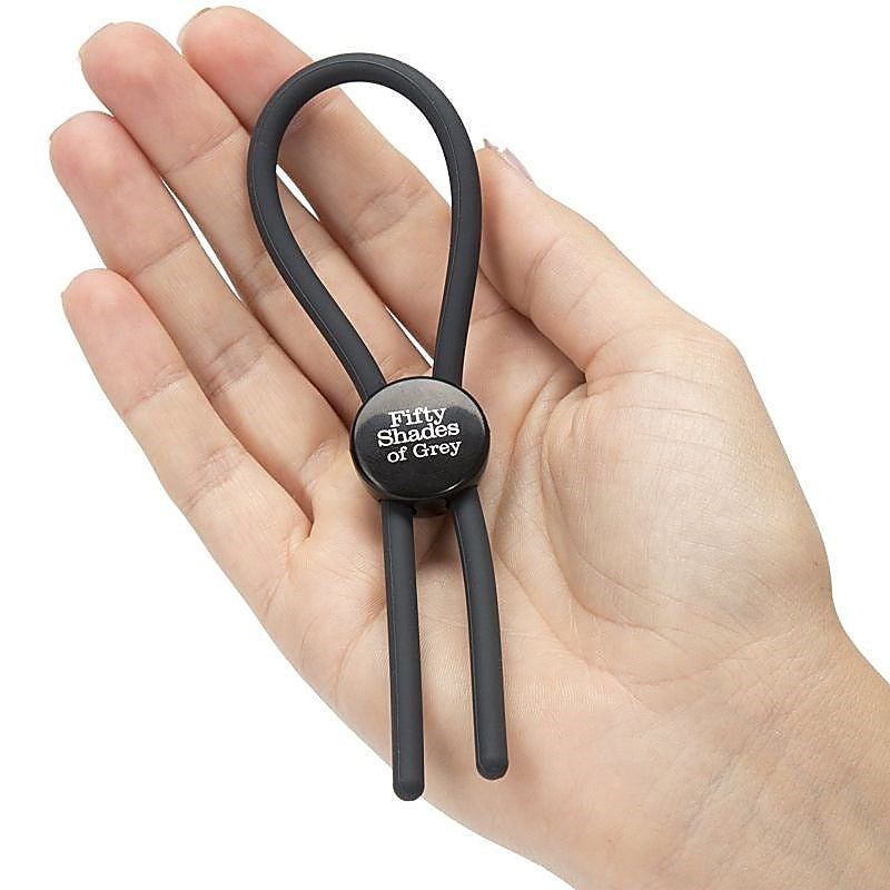 Fifty Shades of Grey Again and Again Adjustable Cock Ring - Cock Rings