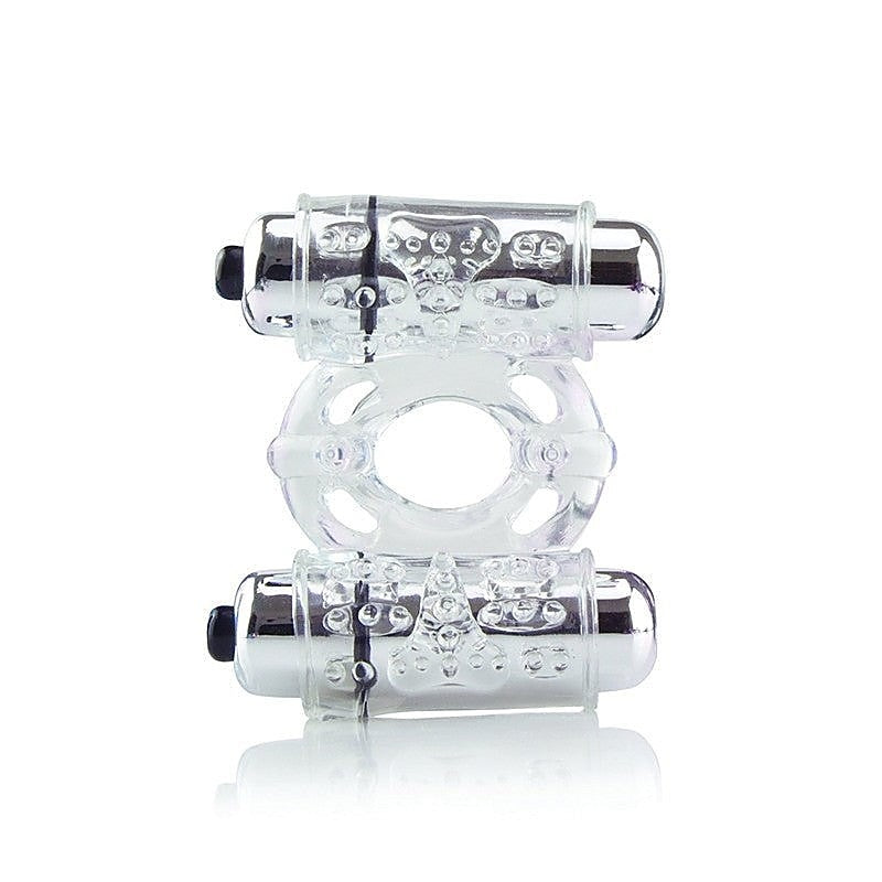 The O Wow Double Wammy by Screaming O - Vibrating Cock Rings