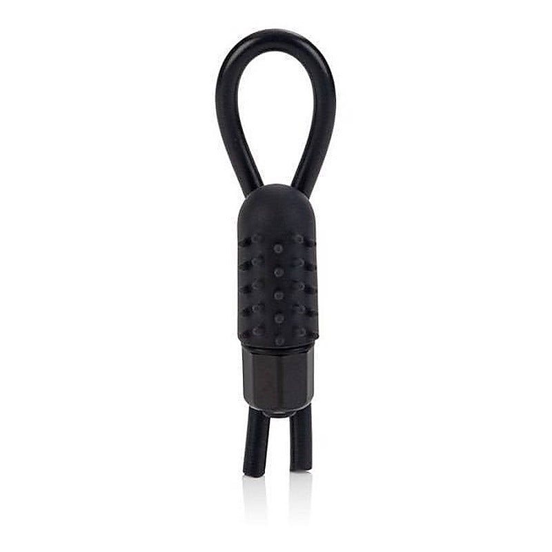 CalExotics 10 Function Vibrating Silicone Stud Lasso Ring - Cock Rings