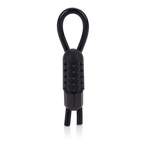 CalExotics 10 Function Vibrating Silicone Stud Lasso Ring - Cock Rings