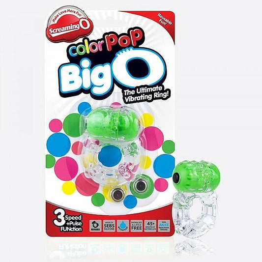 ColorPop Big O by Screaming O - Vibrating Cock Rings