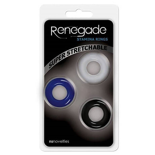Renegade Stamina Rings 3 Pack - Cock Rings