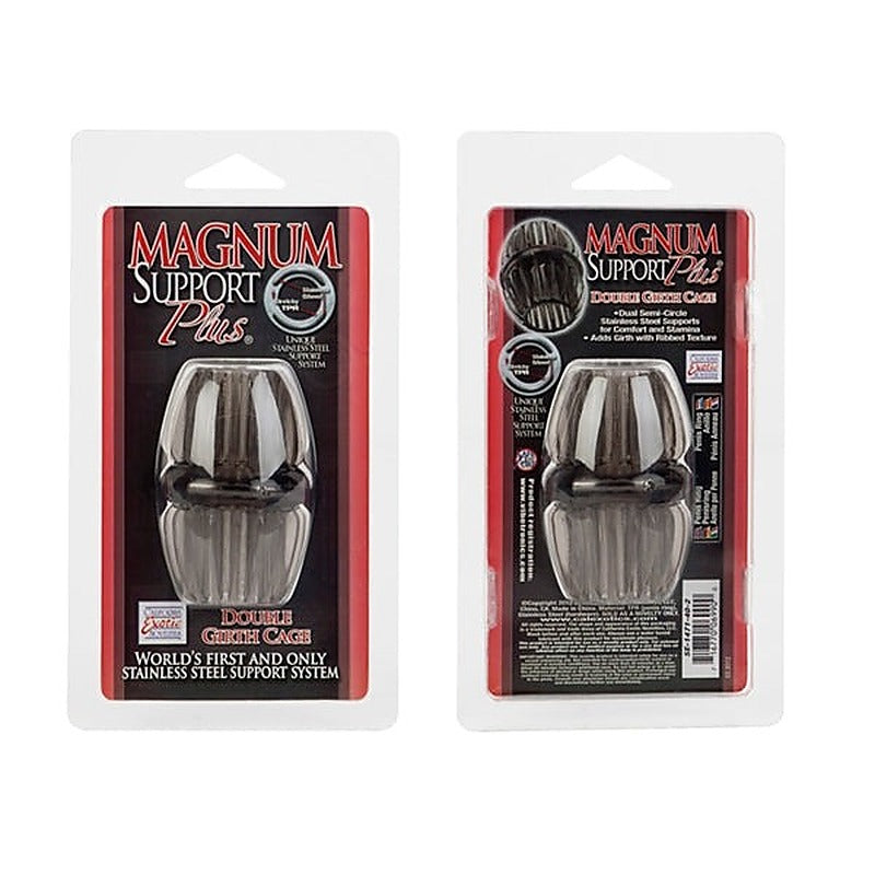 Magnum Double Girth Cock Cage by California Exotics - Penis Sleeves and Extenders