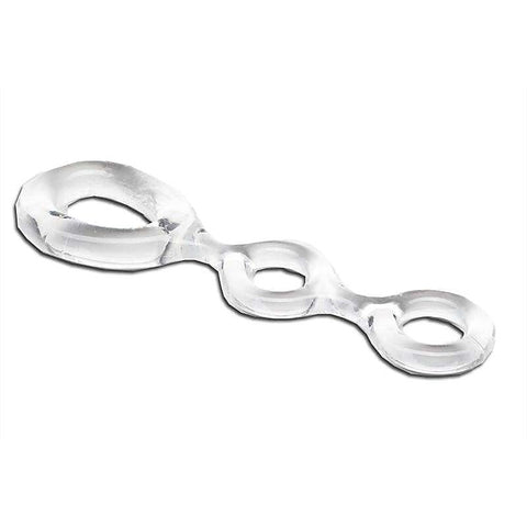 3-Way Silicone Cock Ring by Sport Fucker - Cock Rings