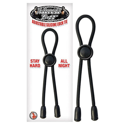 Mack Tuff Adjustable Silicone Cock Tie - Cock Rings