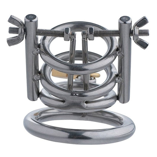 Master Series' Premium Urethral Chastity Cage - Sterilizable and Durable - Cock Rings