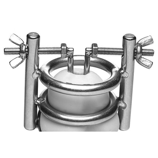Master Series' Premium Urethral Chastity Cage - Sterilizable and Durable - Cock Rings