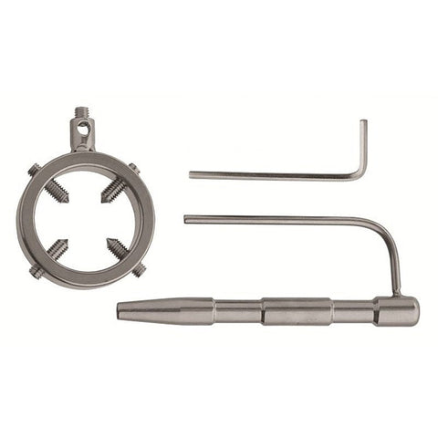 Skewer Spiked CBT Urethral Plug by XR Brands - Cock Rings