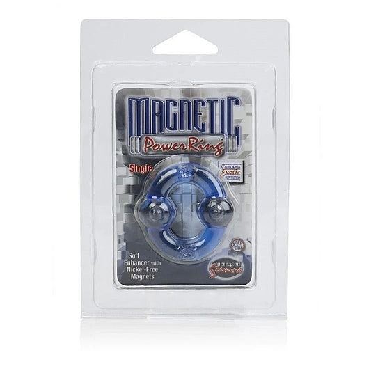 CalExotics Magnetic Power Stretchy Cock Ring Single - Stretchy Cock Rings