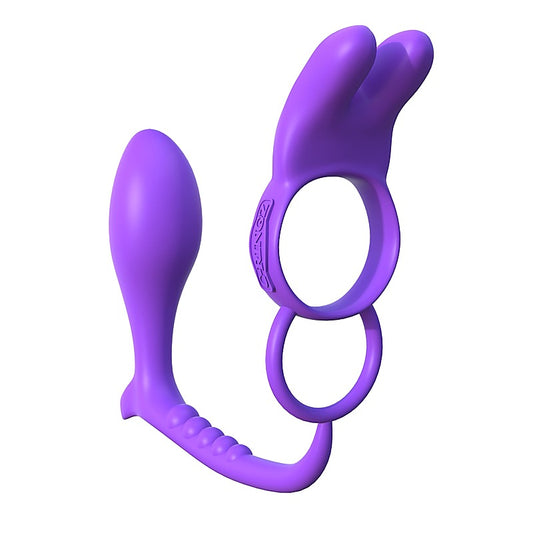 Pipedream Fantasy C-Ringz Ass-Gasm Vibrating Rabbit Ring