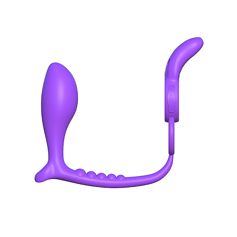 Fantasy C-Cock Ringz Ass-Gasm Vibrating Rabbit Cock Ring - Cock Rings