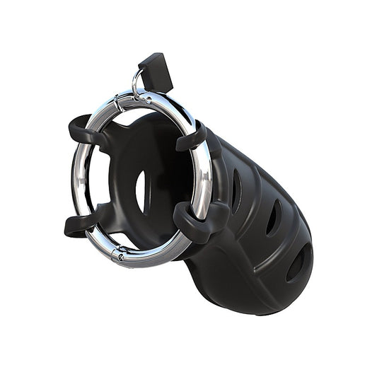 Pipedream Fantasy C-Ringz Hardcore Silicone Cock Blocker - Male Chastity