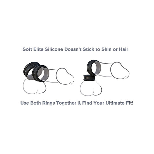 Pipedream Fantasy C-Ringz Max Width Silicone Cock Rings - Cock Rings