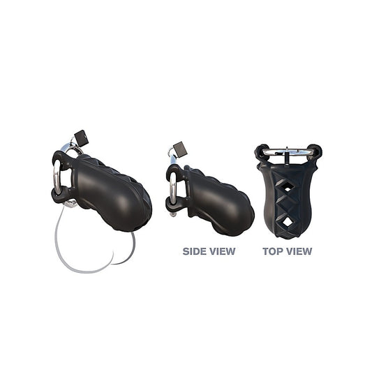 Pipedream Fantasy C-Ringz Extreme Silicone Cock Blocker - Male Chastity