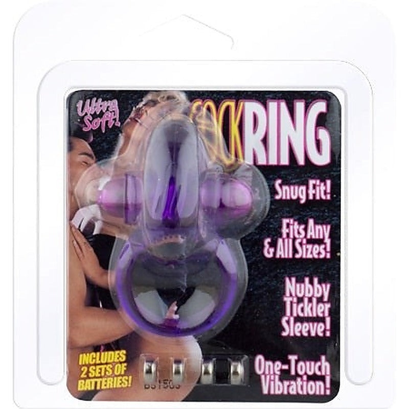 Lavender Bliss Vibrating Cock Ring by Seven Creations - Vibrating Cock Rings