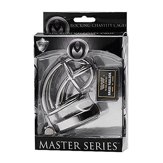 Captus Locking Chastity Cage by XR Brands - Male Chastity