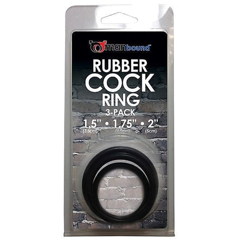 Manbound Cock Rings 3 Pack Metal by Sportsheets - Cock Rings