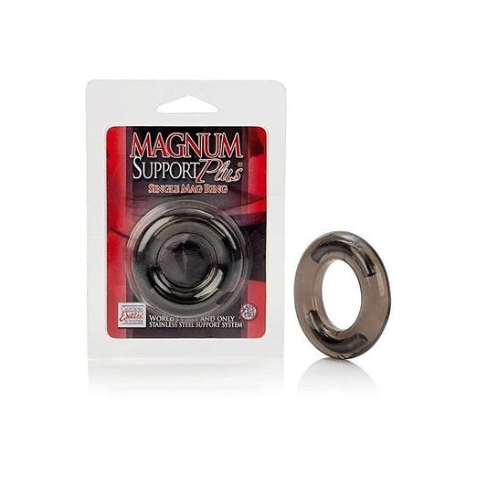 CalExotics Magnum Support Plus Single Stretchy Cock Ring - Cock Rings