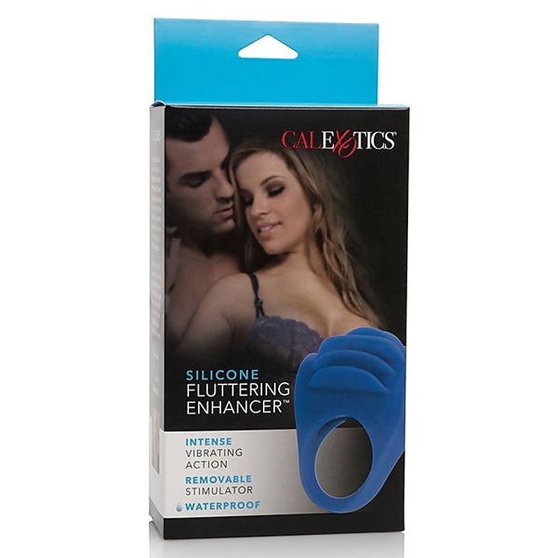 Silicone Fluttering Enhancer Cock Ring by California Exotics - Cock Rings