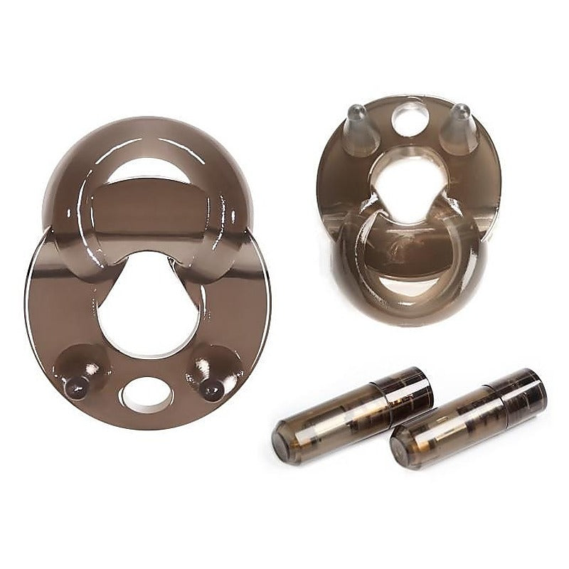 Crossbones Running Bull Vibrating Cock Ring by Evolved - Vibrating Cock Rings