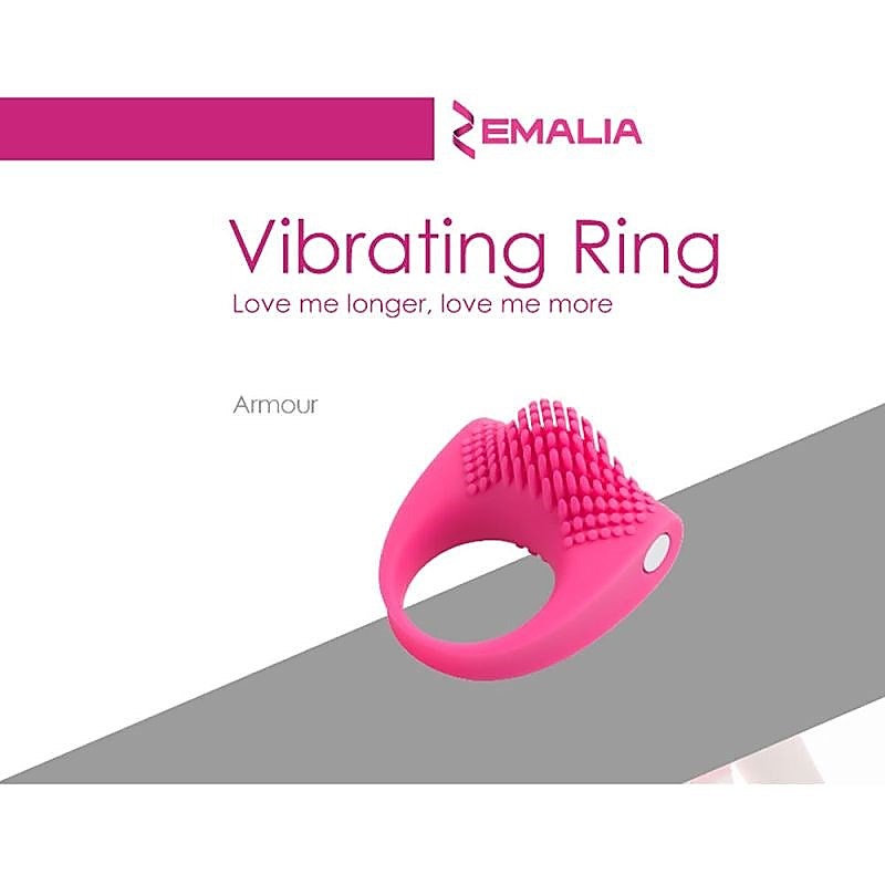 Premium Armour Vibrating Cock Ring by Zemalia - Vibrating Cock Rings