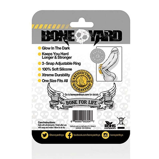 Boneyard Silicone Cock Strap - Sensual Intimacy Experience - Cock Rings