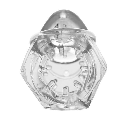 Detained 2.0 Restrictive Chastity Cage with Nubs - Male Chastity
