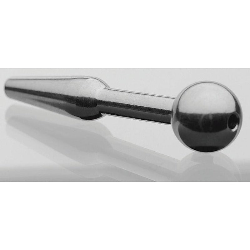 Chasm Stainless Steel Cum-Thru Insert by XR Brands - Penis Plugs